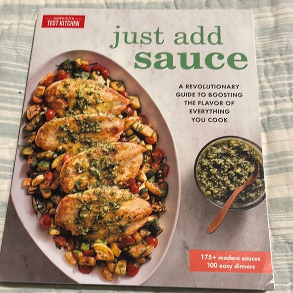 cookbook Other Just Add Sauce Test Kitchen Cookbook Poshmark